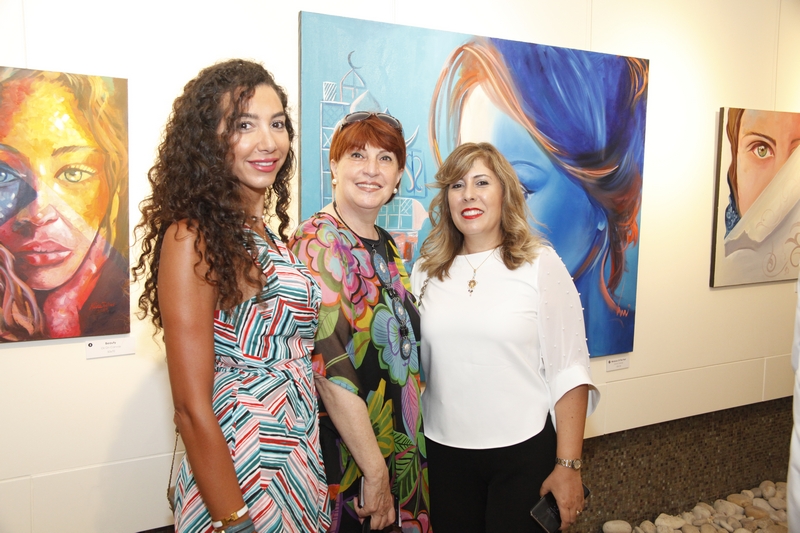 Opening of Nina Taher's Solo Exhibition 'Woman'